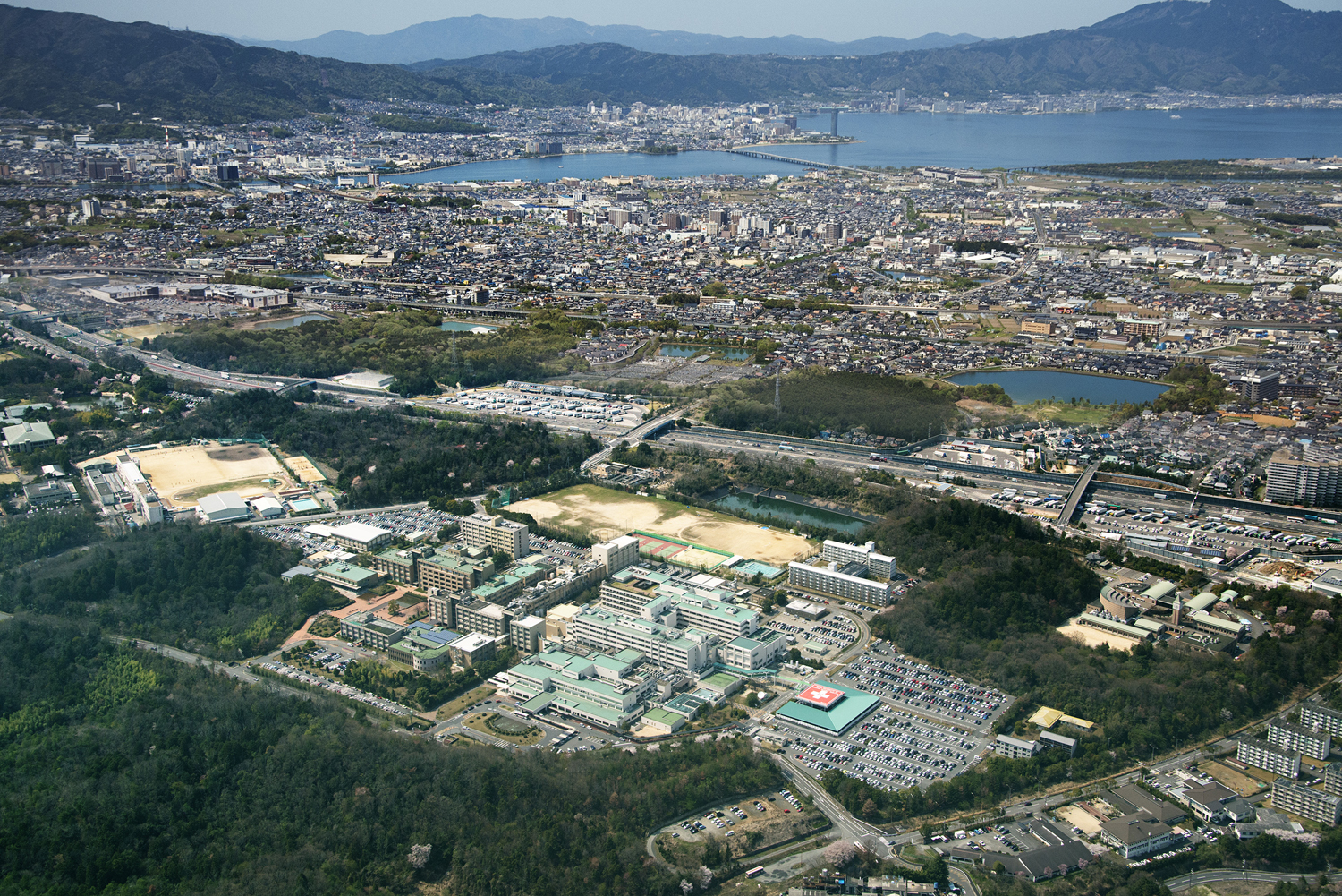 Aerial Photo of Shiga University of Medical Science